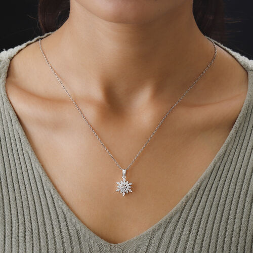 Zirkonia Anhänger - 1,10 ct. image number 1