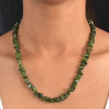 AA Nephrit 70cm Halskette - 330 ct.