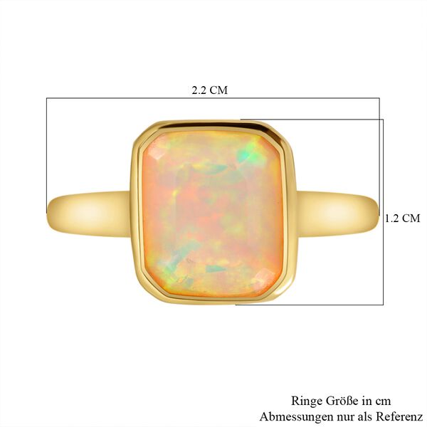 Natürlicher, äthiopischer Opal-Ring - 2,25 ct. image number 5