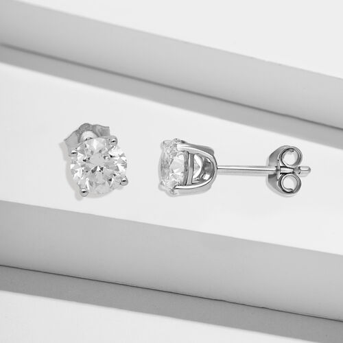 IGI zertifizierte  SI G-H Diamant-Ohrringe - 2 ct. image number 6
