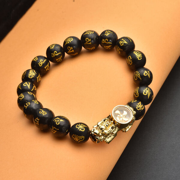 Feng shui Shungit Armband, 18 cm - 70 ct. image number 2