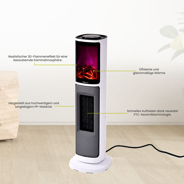 Mini Elektro-Heizgerät mit PTC-Keramiktechnologie image number 2