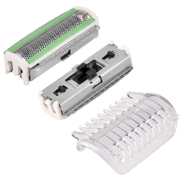 Wasserdichter und elektrischer Damenrasierer mit Ersatzklingen und USB-Ladekabel image number 7