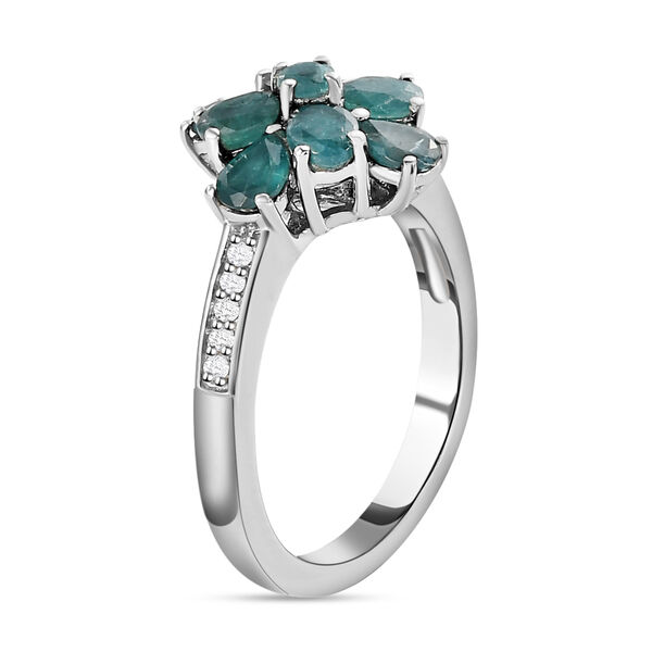 AAA Grandidierit-Ring, 925 Silber platiniert  ca. 1,45 ct image number 5