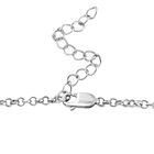 Handgearbeitete Polki-Diamant-Halskette, 45 cm image number 5