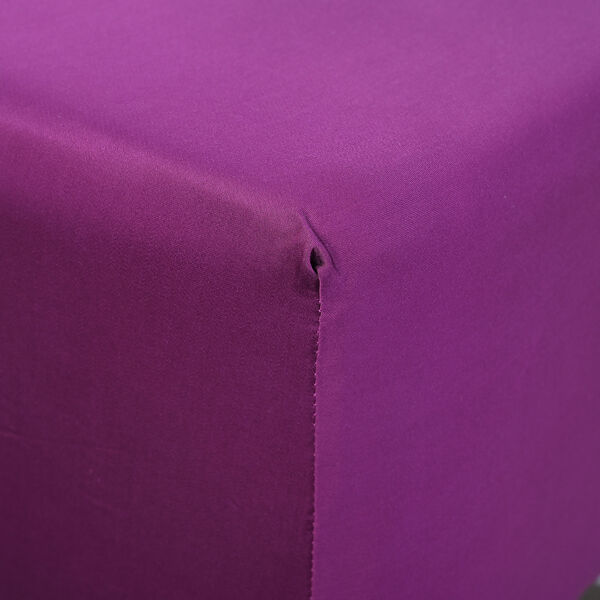 SERENITY NIGHT: Spannbettlaken aus 100% Bambus, 150x200x30 cm, Pflaume image number 3