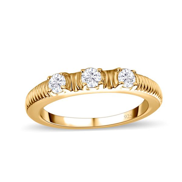 Moissanit Ring - 0,32 ct. image number 4