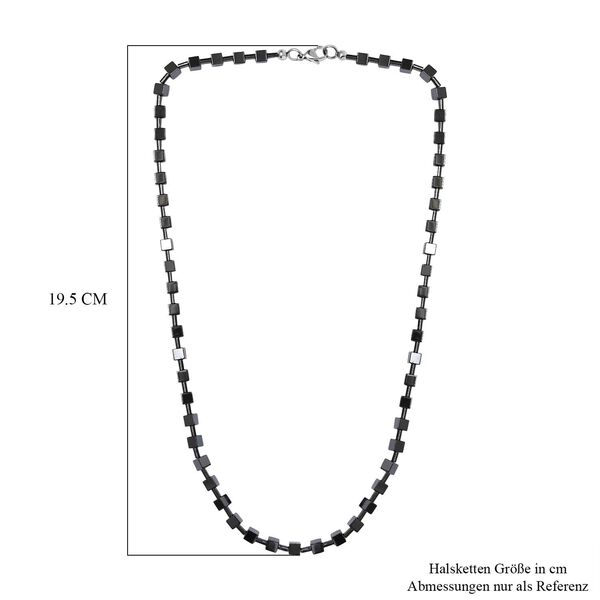 H&auml;matit Halskette, 50 cm - 125 ct. image number 6