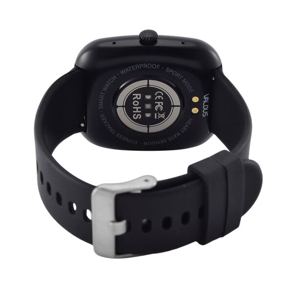 VS10 Smartwatch 4-in-1 Set mit TFT Touchscreen, 3 Silikon-Wechselarmb&auml;ndern, Bluetooth-Anrufen, Sprachassistent, Herzfrequenz- und Schlaftracking, wasserdichtes Geh&auml;use, Schwarz image number 5