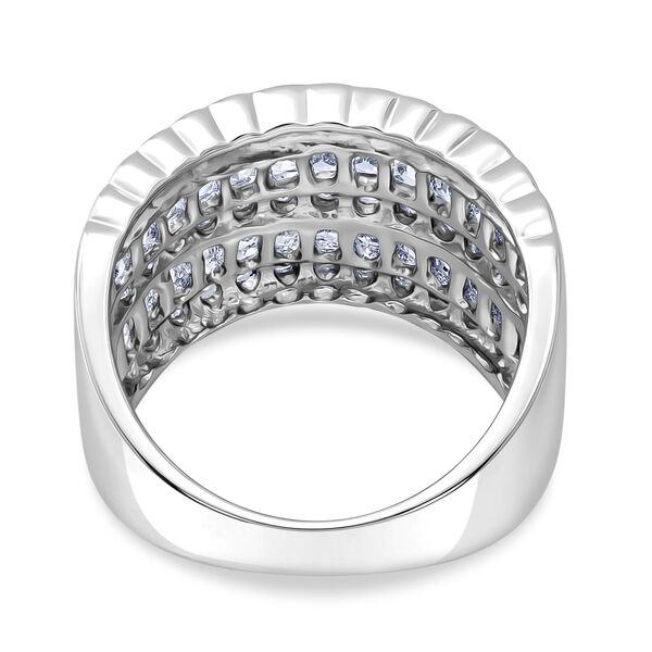 LUSTRO STELLA - Zirkonia Ring 925 Silber rhodiniert  ca. 1,69 ct image number 6