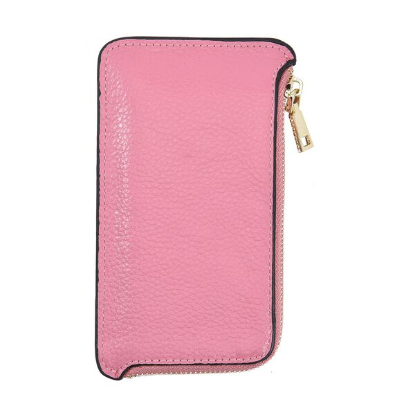 SENCILLEZ - Echtleder Portemonnaie, Rosa image number 2