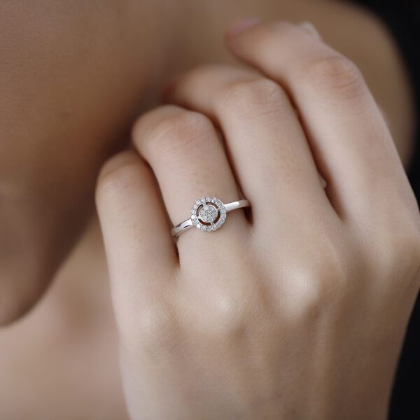 Weißer Diamant-Ring - 0,20 ct. image number 10