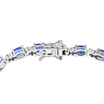 D'Joy AA Nat&uuml;rliches Kaschmir Kyanit und Moissanit Armband