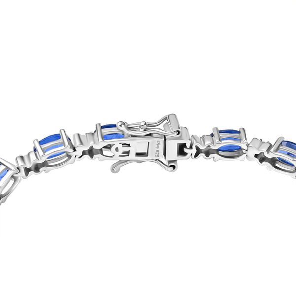 D'Joy AA Natürliches Kaschmir Kyanit und Moissanit Armband image number 4