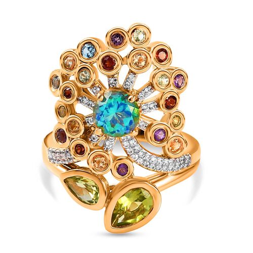 GP Italian Garden Kollektion - Mehrfarbiger Edelstein-Ring - 2,97 ct. image number 0