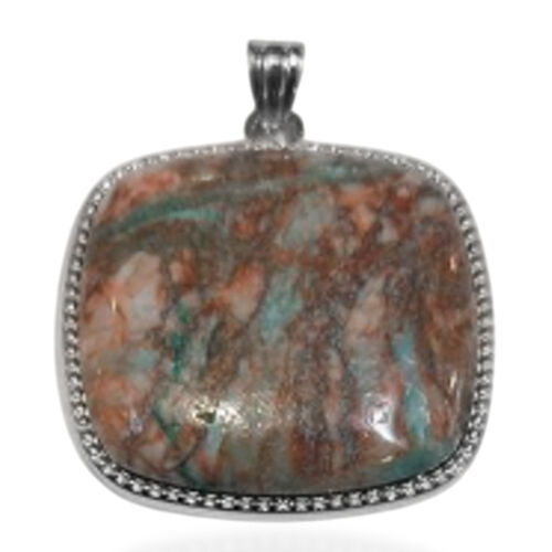 Fancy Rosa Turmalin Matrix Anhänger ca. 85,00 ct. image number 0