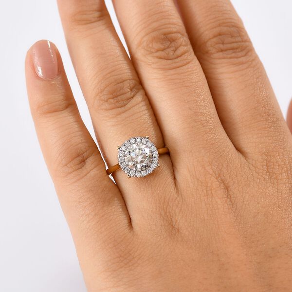 Moissanit Ring - 2,13 ct. image number 3