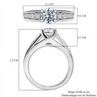 Moissanit Ring -  1,20 ct. image number 6