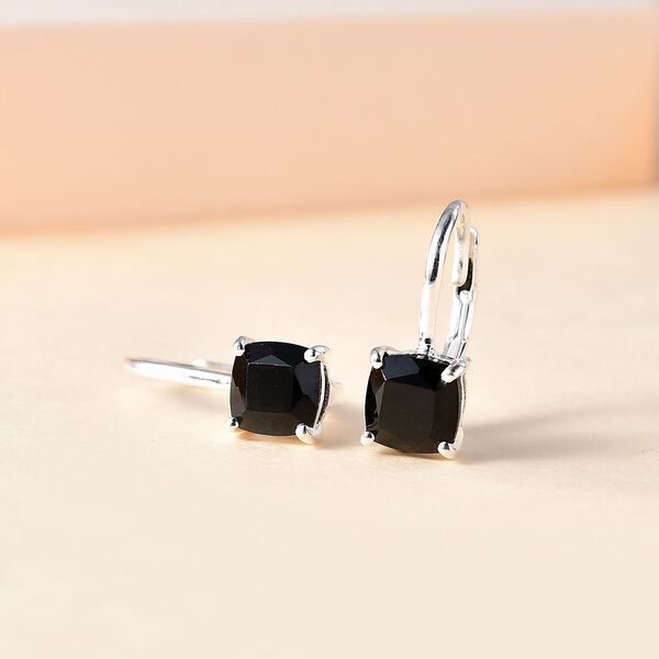 Schwarze Spinell-Ohrringe - 2,82 ct. image number 1