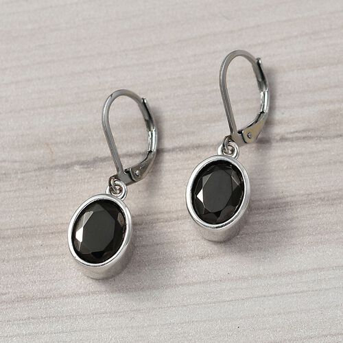 Elite Shungit Ohrringe 950 Kupfer ca. 2,07 ct. image number 1