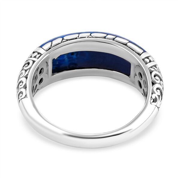 Royal Bali Kollektion- Blauer Koralle-Ring - 4 ct. image number 4