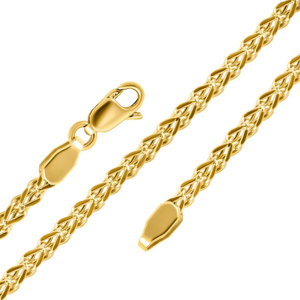 Spiga-Halskette in 375 Gelbgold, 5,23g image number 3