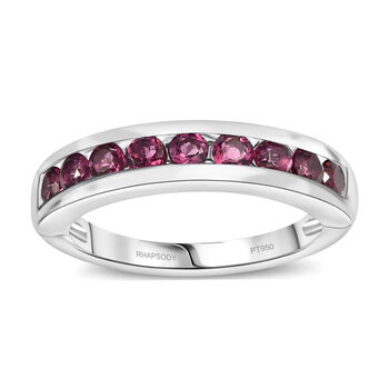 Rhapsody AAAA Rubellit Ring 950 Platin (Gr&ouml;&szlig;e 17.00) ca. 1,44 ct