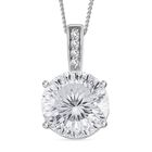 D'Joy Moissanit Schmuckset ca. 45 cm 925 Silber rhodiniert ca. 6,01 ct.