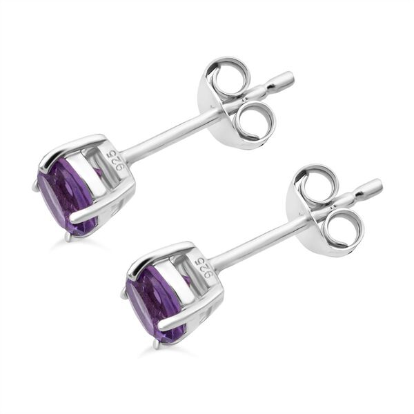 Afrikanische Amethyst Ohrringe - 0,90 ct. image number 3