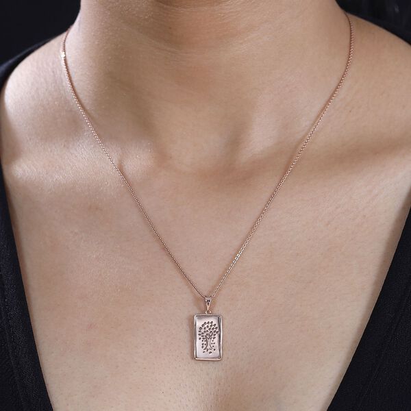 Barren Anhänger, 925 Silber 750 rosévergoldet image number 3