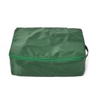 Oxford-erweiterbare Aufbewahrungstasche mit Reißverschluss und strapazierfähigem Stoff, 51x37x40cm, grün