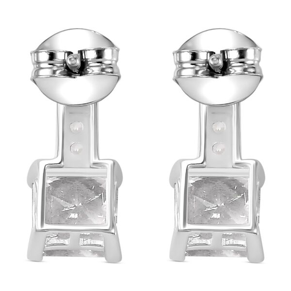 LUSTRO STELLA weiße Zirkonia Ohrringe image number 6