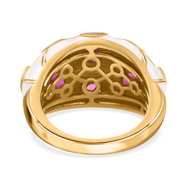 Emaillierter, afrikanischer Rubin-Ring - 1,69 ct. image number 6