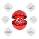 Dekoratives Glanzlicht mit Kristallkugel in Rot image number 5