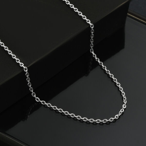 Ankerkette, 925 Silber, ca. 45 cm + 5 cm Extender, ca. 2,16g image number 1