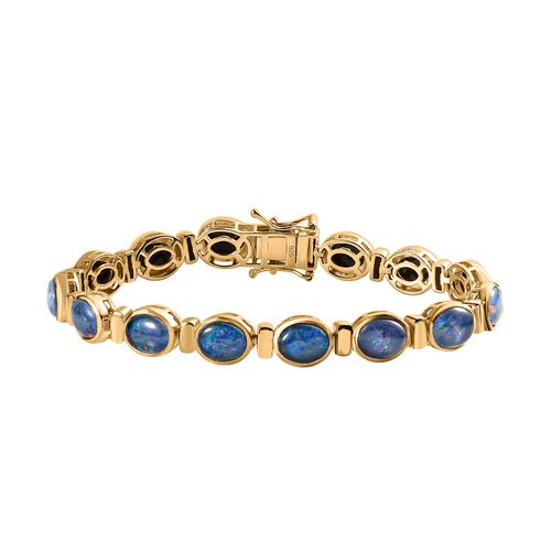 Boulder Opal Triplett Armband image number 0
