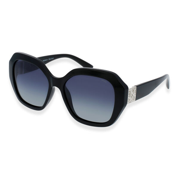 Sole & Luce - Sonnenbrille, UV400, Schwarz