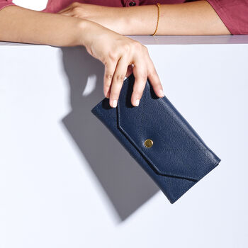 Echtleder Geldb&ouml;rse, RFID gesch&uuml;tzt, Grau