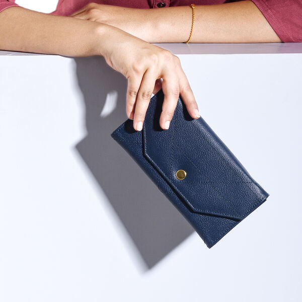 Echtleder Geldb&ouml;rse, RFID gesch&uuml;tzt, Grau image number 2