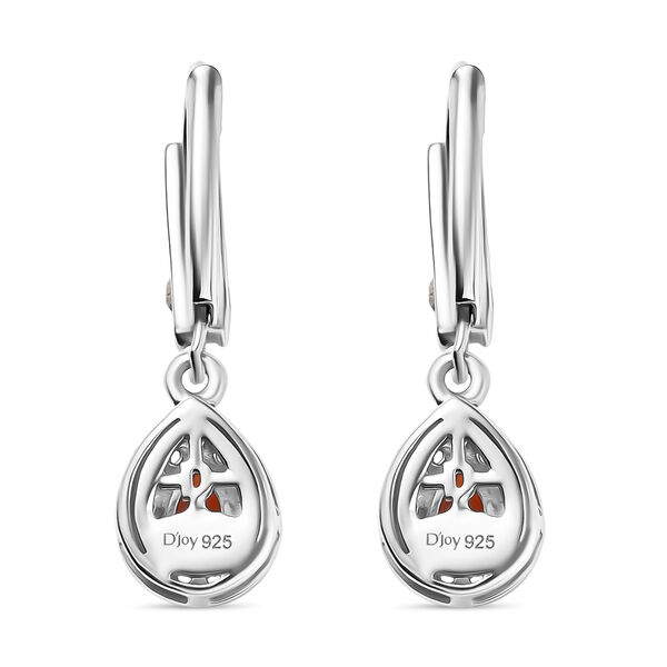 D'Joy AAAA Blaze Feueropal und Zirkon Ohrringe - 1 ct. image number 5