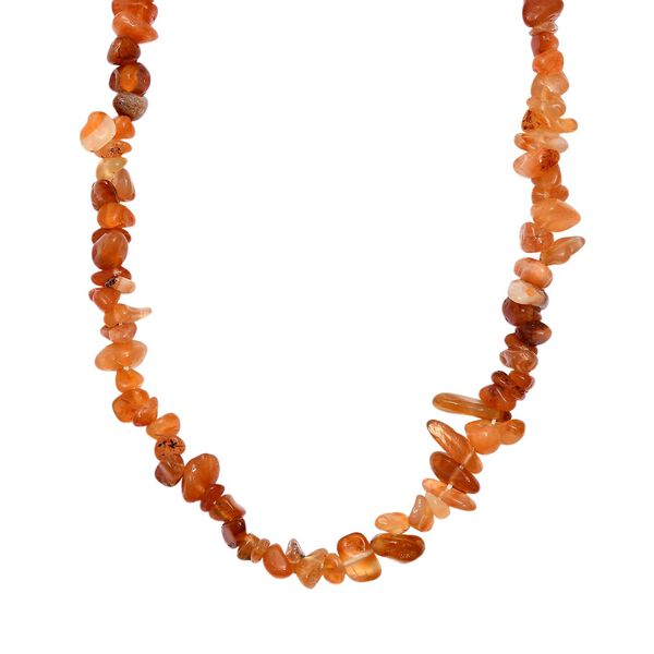 AA Karneol 70cm Halskette - 260 ct.