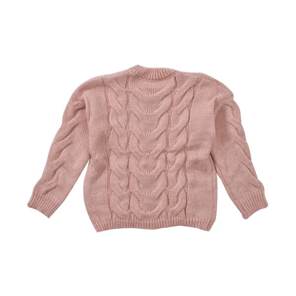 LA MAREY - Crewneck Pullover, S-L, Rosa image number 1