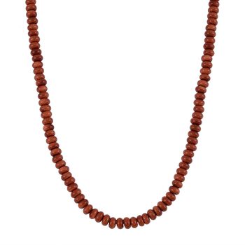 Gold Sandstein Halskette, 45+5cm - 200 ct.