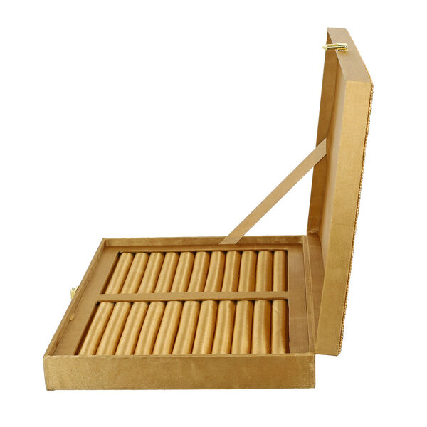 Handgefertigter Ring-Koffer, Golden image number 7