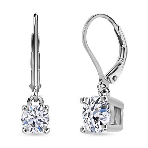LUXURIANT DIAMOND - Lab Grown Diamant VS-GH Ohrringe 925 Silber rhodiniert ca. 1.00 ct image number 0