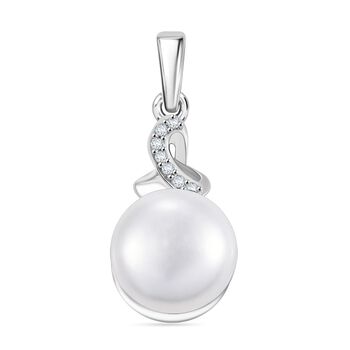 S&uuml;&szlig;wasser Perle und Zirkon Schmuckset