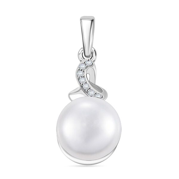 S&uuml;&szlig;wasser Perle und Zirkon Schmuckset image number 2