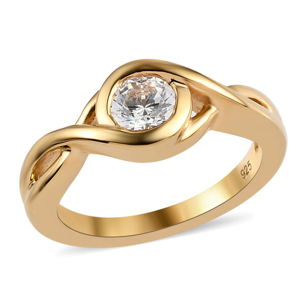 LUSTRO STELLA Zirkonia Ring - 0,87 ct. image number 4
