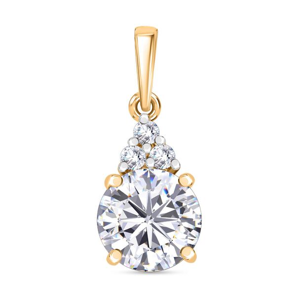 D'Joy Moissanit Schmuckset. 925 Silber vergoldet - 2,67 ct. image number 7