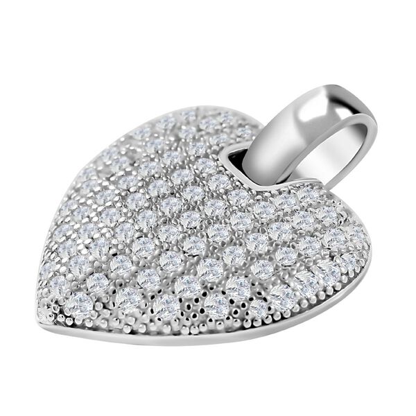 Zirkonia Herz Anh&auml;nger image number 2